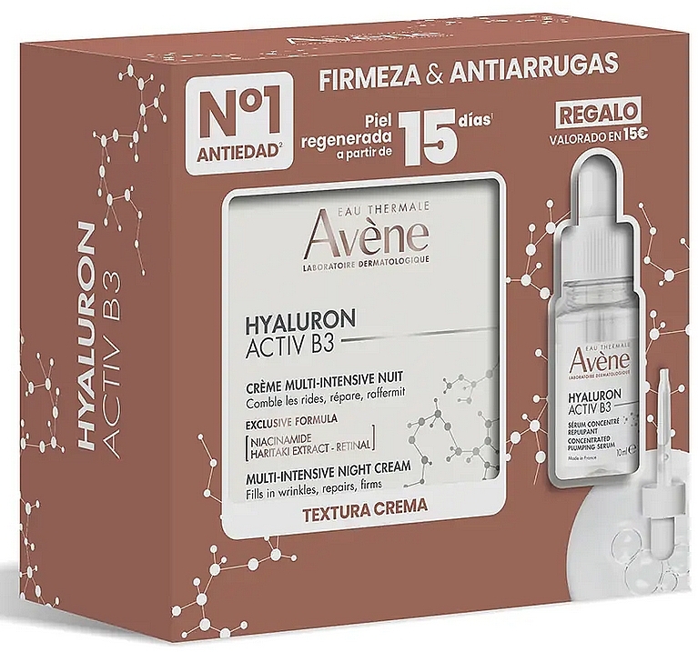 Set - Avene Hyaluron Activ B3 (f/ser/10ml + f/cream/50ml) — Bild N1