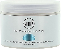 Körperöl - Naturativ Rich Body Butter Home Spa — Bild N1