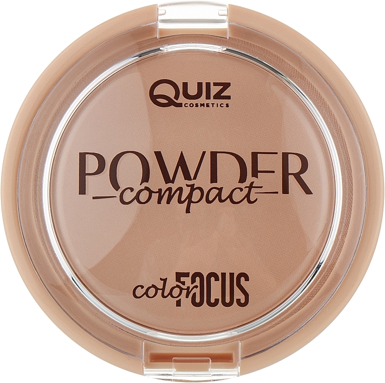 Kompaktpuder ohne Spiegel - Quiz Cosmetics Color Focus Powder — Bild N2