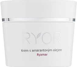Düfte, Parfümerie und Kosmetik Nährende und feuchtigkeitsspendende Gesichtscreme mit Amarathöl für sehr empfindliche Haut - Ryor Ryamar