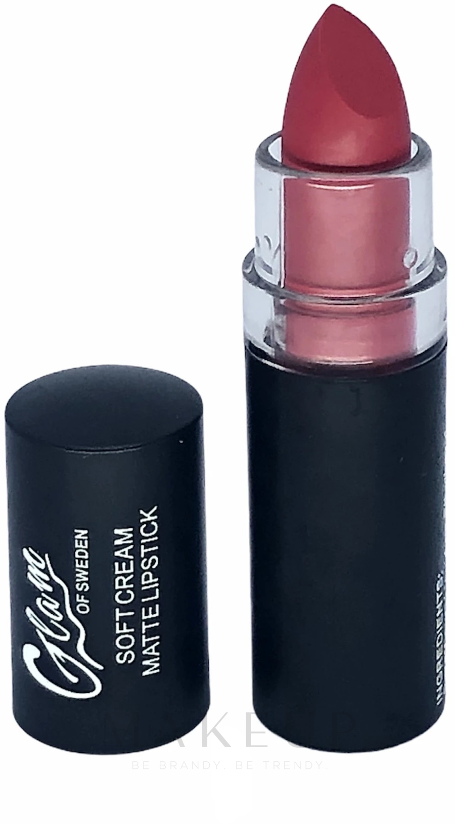 Matter Lippenstift - Glam Of Sweden Soft Cream Matte Lipstick — Bild 04 - Pure Red