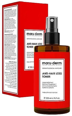 Tonikum gegen Haarausfall - Maruderm Cosmetics Anti-Hair Loss Toner  — Bild N1