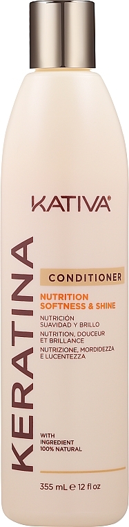 Pflegende Haarspülung mit Keratin - Kativa Keratina Conditioner Balm