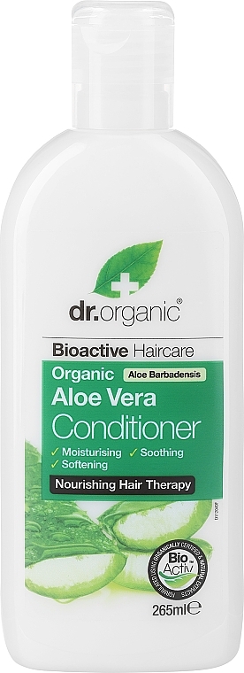 Beruhigender Conditioner mit Aloe Vera - Dr. Organic Bioactive Haircare Aloe Vera Conditioner — Bild N1