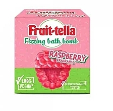 Düfte, Parfümerie und Kosmetik Sprudelnde Badebombe Raspberry - Nickelodeon Fruit-Tella Fizzing Bath Bomb