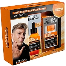 Düfte, Parfümerie und Kosmetik Nagellack-Set - L'Oreal Paris Men Expert Hydra Energetic (f/ser/30ml + f/cr/50ml)