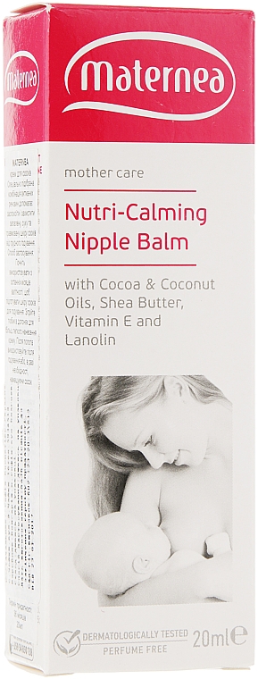 Beruhigende und pflegende Brustwarzencreme - Maternea Nutri-Calming Nipple Balm — Bild N3