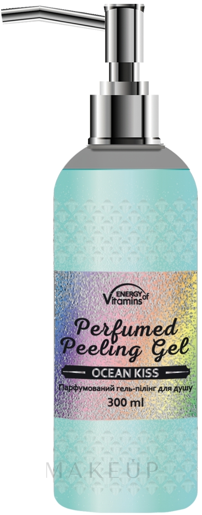Parfümiertes Duschgel-Peeling - Energy of Vitamins Perfumed Peeling Gel Ocean Kiss — Bild 300 ml