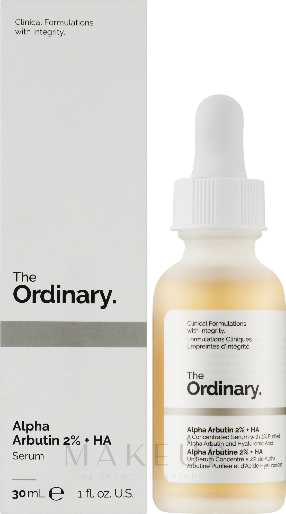 The Ordinary Alpha Arbutine 2% HA Serum Hydratant - Gesichtsserum — Bild 30 ml