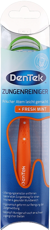 Zungenschaber orange - DenTek Comfort Clean Tongue Scraper — Bild N1