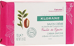 Düfte, Parfümerie und Kosmetik Cremeseife mit Bio Feigenblatt - Klorane Cupuacu Fig Leaf Cream Soap
