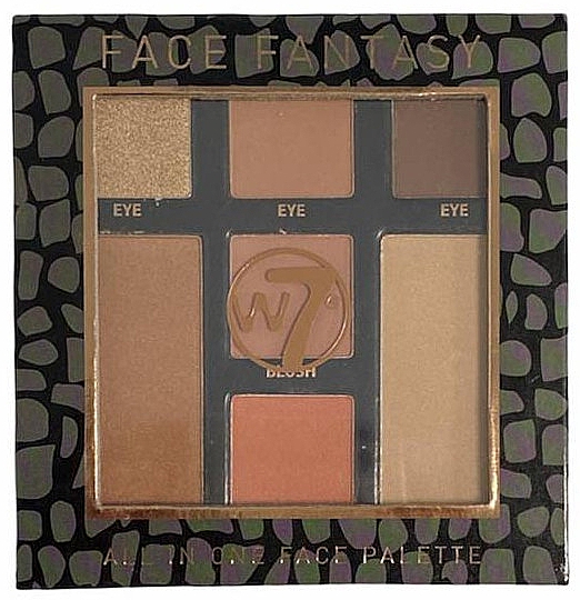 Make-up-Palette - W7 Face Fantasy All In One Face Palette — Bild N1