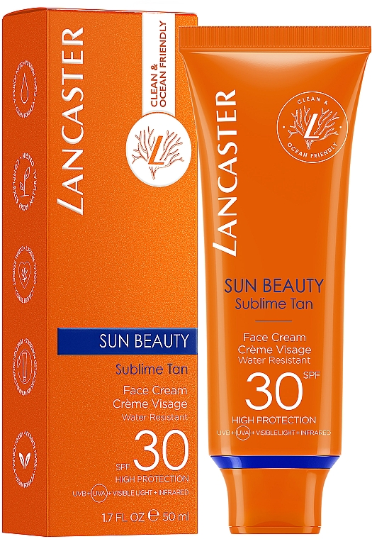 Sonnenschutz-Gesichtscreme - Lancaster Sun Beauty SPF30 — Bild N2