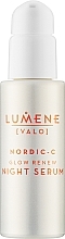 Düfte, Parfümerie und Kosmetik Aufhellendes Nachtserum für das Gesicht - Lumene Valo Nordic-C Glow Renew Night Serum