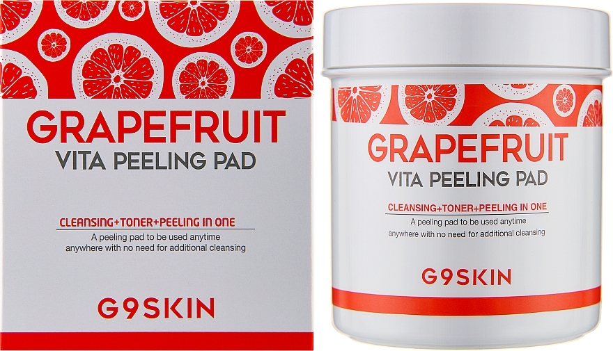 Peeling-Pads zur Hautreinigung mit Grapefruit - G9Skin Grapefruit Vita Peeling Pad — Bild N2