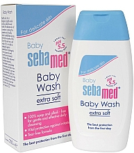 Düfte, Parfümerie und Kosmetik Extra sanftes Duschgel für Neugeborene - Sebamed Baby Wash Extra Soft