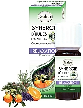 Düfte, Parfümerie und Kosmetik Ätherische Ölmischung mit Orange, Kiefer und Zypresse - Galeo Organic Essential Oil Synergy Relaxation