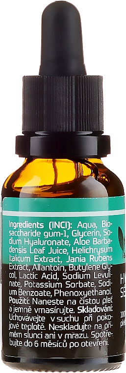 Gesichtsserum mit Hyaluronsäure für alle Hauttypen - Allskin Purity From Nature Hyaluron Serum — Bild N2