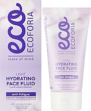 Düfte, Parfümerie und Kosmetik Fluid für das Gesicht - Ecoforia Lavender Clouds Light Hydrating Face Fluid 