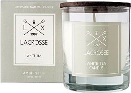 Düfte, Parfümerie und Kosmetik Duftkerze im Glas Weißer Tee - Ambientair Lacrosse White Tea Candle