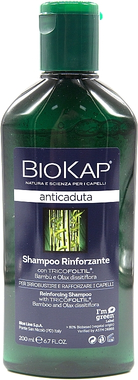 Shampoo gegen Haarausfall - BiosLine BioKap Hair Loss Shampoo — Bild N5