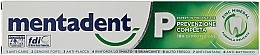 Düfte, Parfümerie und Kosmetik Zahnpasta - Mentadent P Complete Prevention Toothpaste