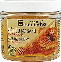 Düfte, Parfümerie und Kosmetik Massagehonig Himbeere - Fergio Bellaro Massage Honey Juicy Raspberry