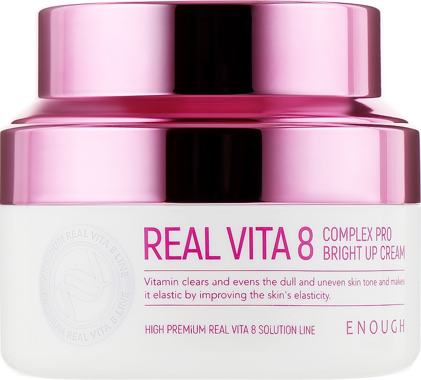 Pflegende Gesichtscreme mit Vitaminen - Enough Real Vita 8 Complex Pro Bright Up Cream — Bild N1