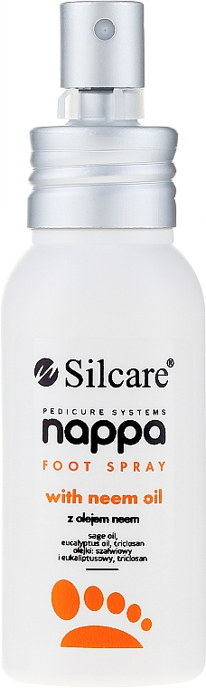 Fußserum mit Neemöl - Silcare Nappa Foot Liquid with Neem Oil — Bild N1