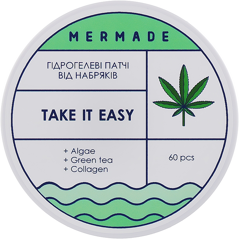 Tonisierende Hydrogel-Augenpatches - Mermade Take It Easy Patch — Bild N2