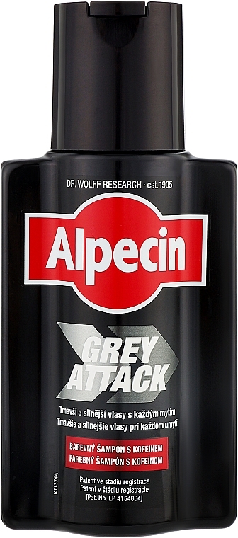 Shampoo für Männer - Alpecin Grey Attack Shampoo — Bild N1