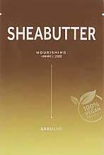 Düfte, Parfümerie und Kosmetik Pflegende Maske mit Sheabutter - Barulab The Clean Vegan Shea butter Mask