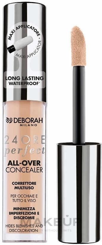 Gesichts-Concealer - Deborah 24ORE Perfect All-Over Concealer — Bild 02 - Beige