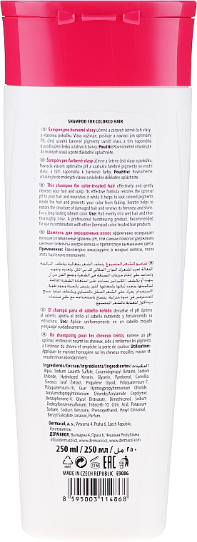 Shampoo für gefärbtes Haar - Dermacol Hair Care Color Save Shampoo — Bild N2
