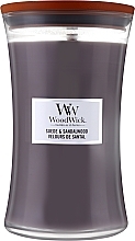 Düfte, Parfümerie und Kosmetik Duftkerze im Glas Suede & Sandalwood - WoodWick Suede & Sandalwood Candle