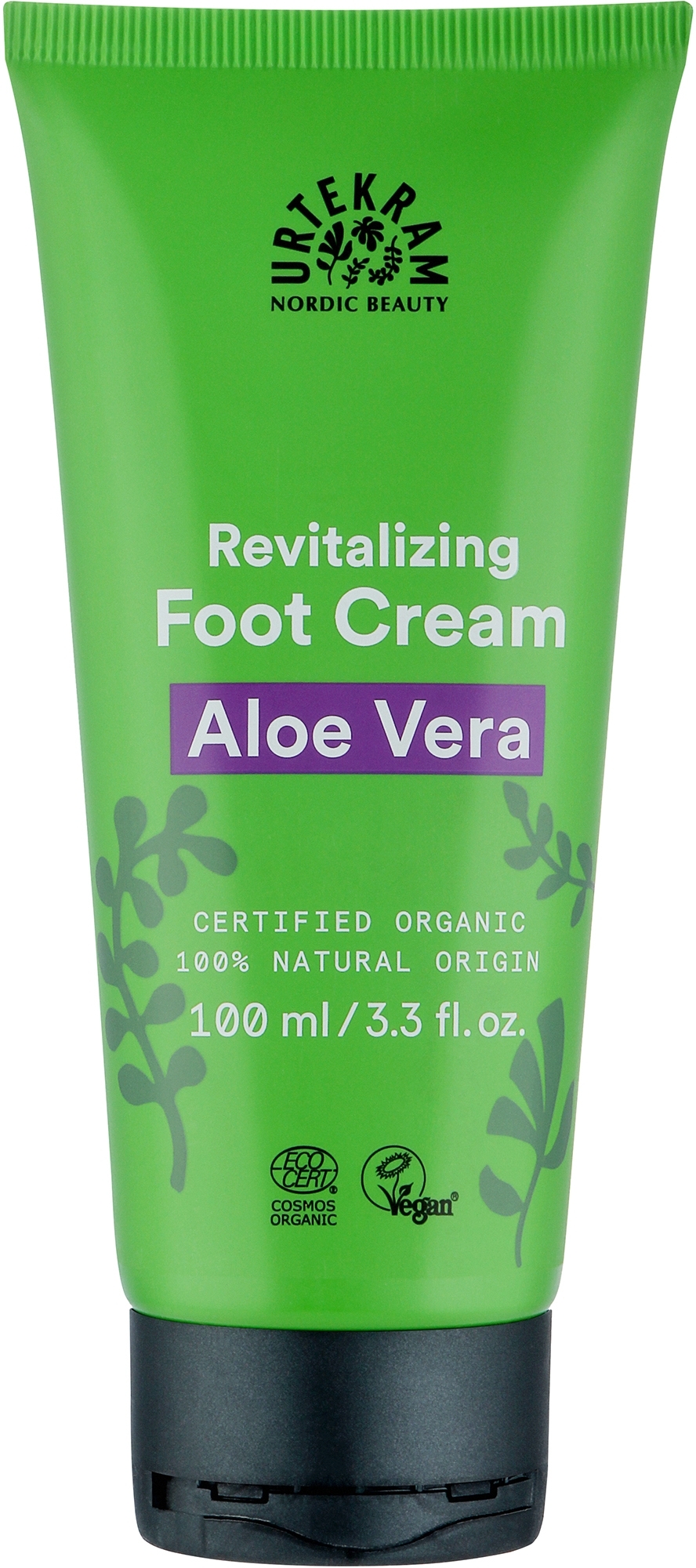Fußcreme - Urtekram Urtekram Aloe Vera Foot Cream — Foto 100 ml