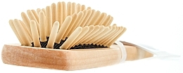 Massagebürste aus Holz für die Kopfhaut , klein - Titania — Bild N1