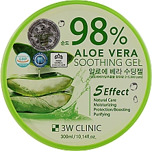 Düfte, Parfümerie und Kosmetik Beruhigendes Gel mit Aloe 98% - 3W Clinic Aloe Vera Soothing Gel