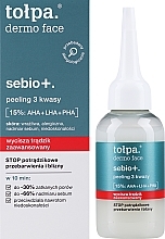 Düfte, Parfümerie und Kosmetik Peeling mit 3 Säuren - Tolpa Dermo Face Sebio+