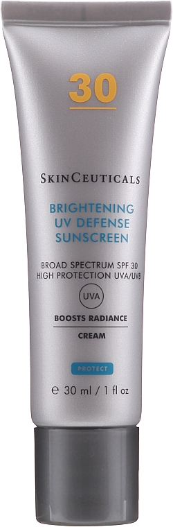 Sonnenschutzcreme für Gesicht mit Mexoryl und LSF 30 - SkinCeuticals Bright UV Defense SPF30 — Bild N1