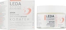 Nachtpflegende Gesichtscreme mit Kollagen - Leda Nourishing Night Cream — Bild N1