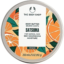 Energetisierende und feuchtigkeitsspendende Körperbutter mit Satsumaöl für normale bis trockene Haut - The Body Shop Satsuma Energising Body Butter — Bild N2