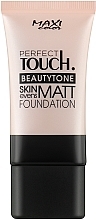 Düfte, Parfümerie und Kosmetik Foundation - Maxi Color Perfect Touch Beautytone Matt Foundation