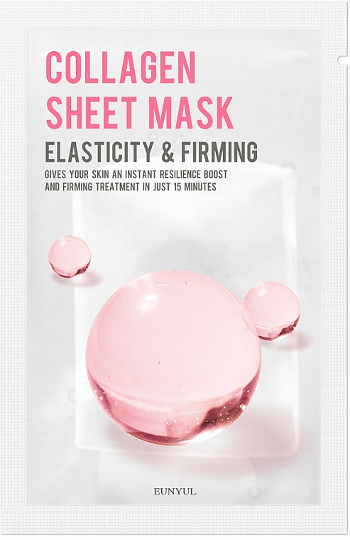 Regenerierende Anti-Aging Tuchmaske für das Gesicht mit Kollagen - Eunyul Purity Collagen Sheet Mask — Bild N1