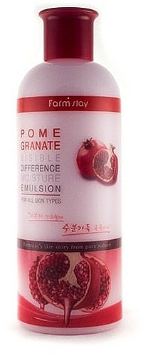 Feuchtigkeitsspendende Gesichtsemulsion mit Granatapfelextrakt - Farmstay Pomegranate Visible Difference Moisture Emulsion