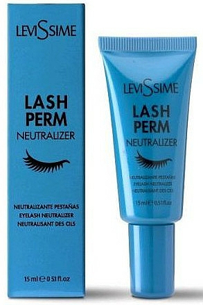 Neutralisierende Wimpern- und Augenbrauencreme - LeviSsime Lash Perm Neutralizer — Bild N1