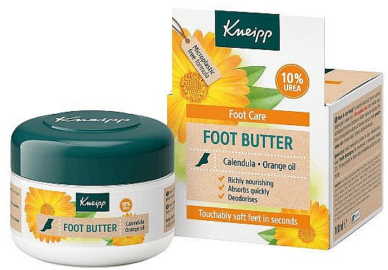 Weichmachende Fußbutter mit Ringelblume und Orangenöl - Kneipp Foot Butter — Bild N1