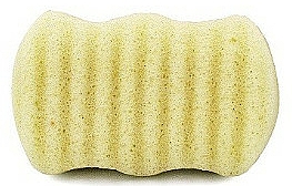 Peelingschwamm für Gesicht und Körper mit Konjak-Wurzel und Zitrone - Bebevisa Konjac Sponge — Bild N1
