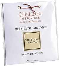 Duftsäckchen im Umschlag Weißer Tee - Collines de Provence Scented Envelope — Bild N1