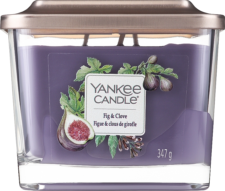 Duftkerze im Glas Fig & Clove - Yankee Candle Fig & Clove Elevation Square Candles — Bild N2